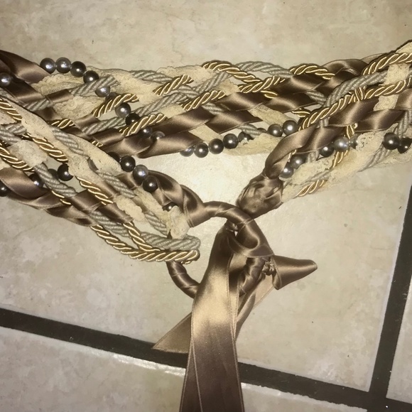 Fancy Hand Made Woven Belt -Unbranded Newport Beach Botique main image 4